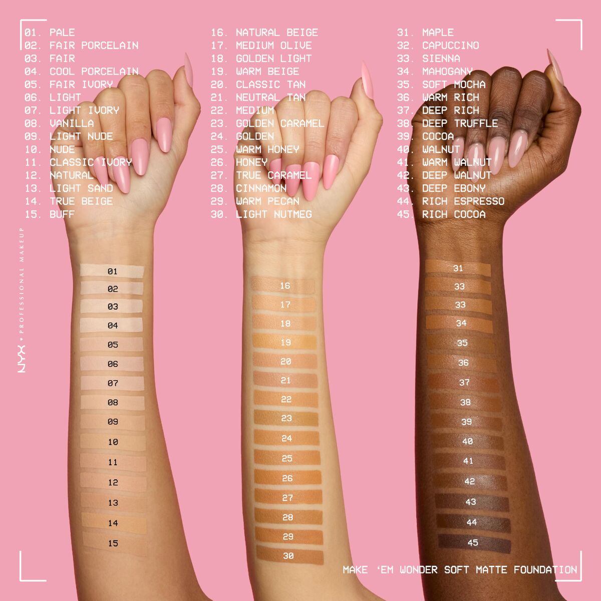 Make-Up Set NYX MAKE'EM WONDER